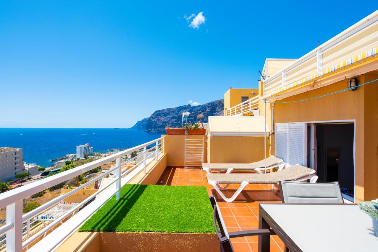 Panomaric Sea View - Sol Apartment Puerto de Santiago  Εξωτερικό φωτογραφία